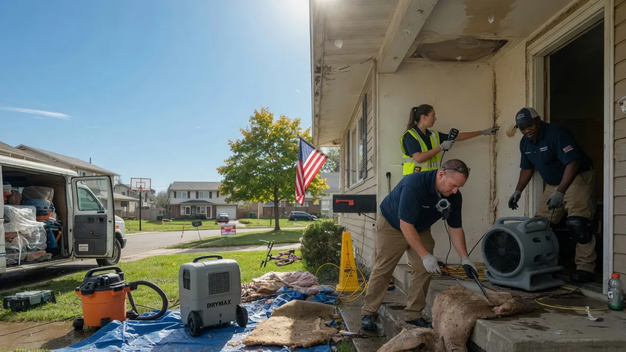 Water Damage Restoration in Poteau, OK near me
